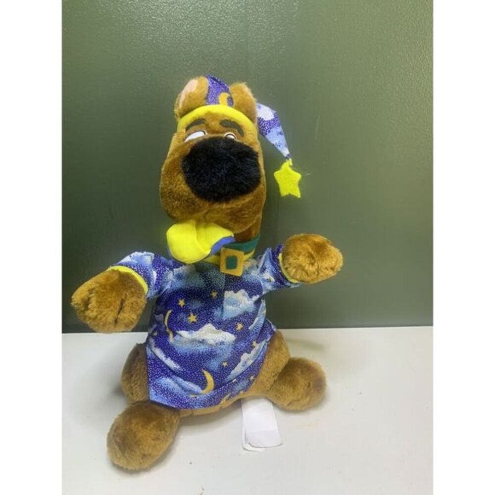 Vintage 12 Inch Cartoon Network Scooby Doo Goodnight Plush Stuffed Animal